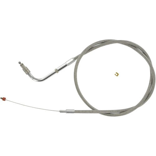 Barnett Stainless Steel Throttle Cable for '01 - '10 FXST/I | 102-30-30012