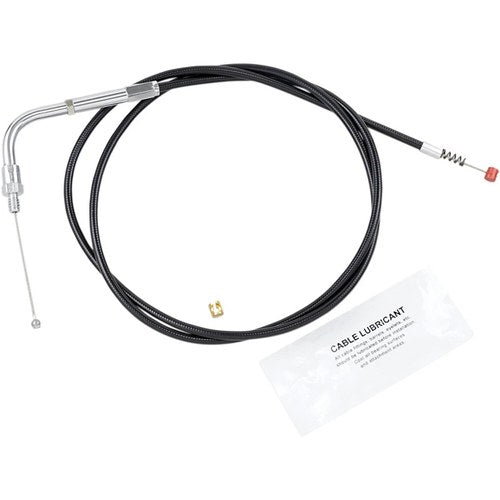Barnett Extended 6" Black Idle Cable for '83 - '89 FXLR/FXR | 101-30-40011-06