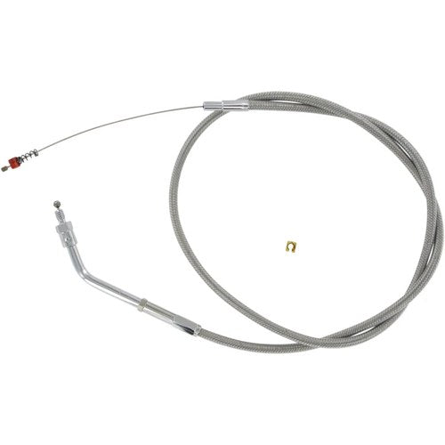 Barnett Stainless Steel Idle Cable for '88 - '95 Xlh | 102-30-40005