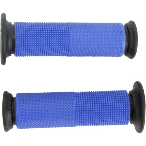 Driven Racing Blue Open Superbike Grips | D091BLO