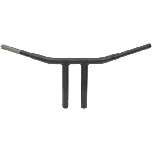 Drag Specialties Flat Black 8" Buffalo T-Bar Handlebar for Tbw | 0601-4276