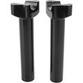 Drag Specialties Black 6.5" Straight Risers | 241614