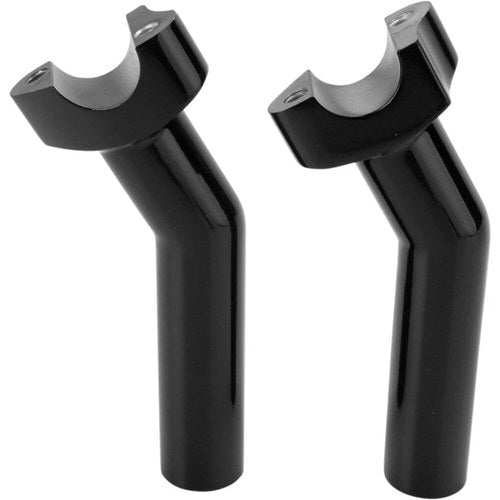 Drag Specialties Black 5.5" Pullback Risers | 241607