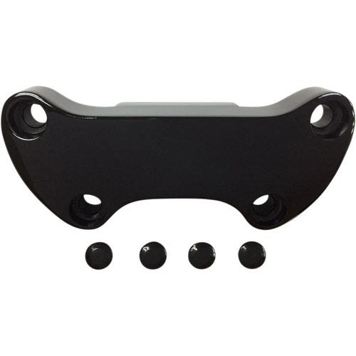 Drag Specialties Black Skirt Handlebar Clamp | 03-0106A-NUB