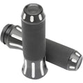 Drag Specialties Black Cut Custom Grips for Tbw | 354127