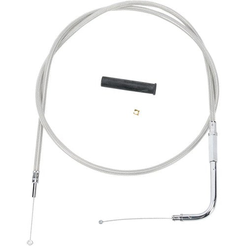 Drag Specialties 42" Braided Throttle Cable | 5332103B