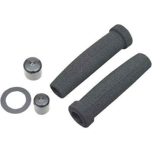 Grab On Black Classic Superbike Grips | MC313