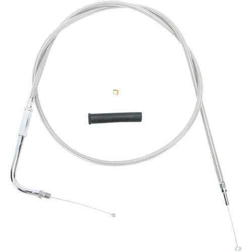 Drag Specialties 48" Braided Throttle Cable | 5330348B