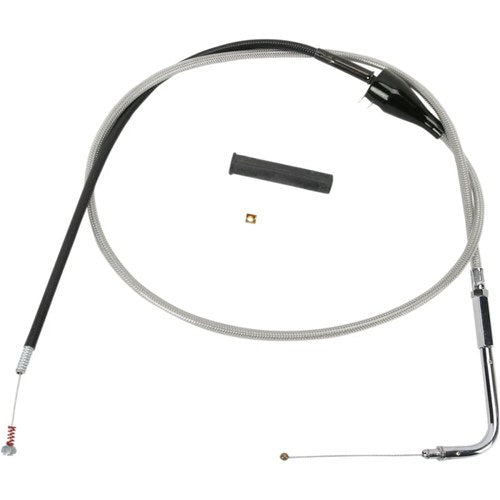 Drag Specialties 50" Braided Idle Cable w/ Cruise | 5343206B