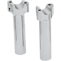 Drag Specialties Chrome 6" Buffalo Risers | 18031512