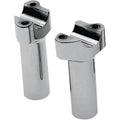 Drag Specialties Chrome 4-1/2" Buffalo Risers | 290111