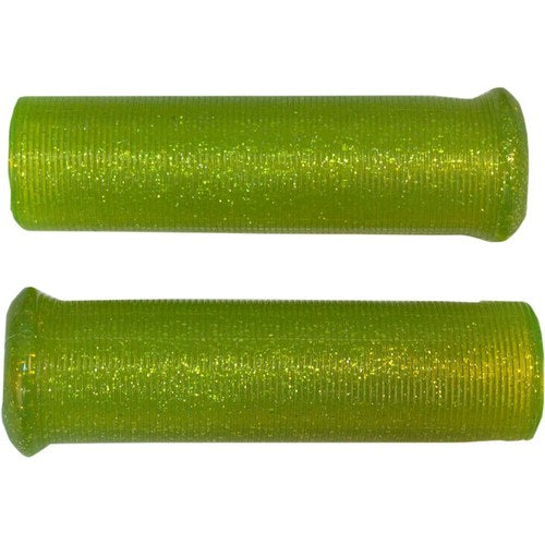 Emgo Yellow 7/8" Retro Metal Grips | 42-21125