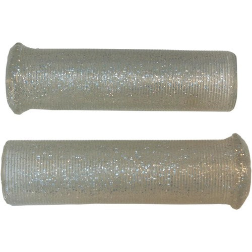Emgo Silver 7/8" Retro Metal Grips | 42-21129