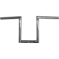 LA Choppers Chrome 10" Narrow Z Handlebar | LA-7380-10