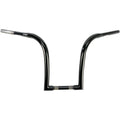 LA Choppers Black 1-1/4" Ape Hanger Handlebar w/ 12" Rise | LA-7341-12B