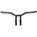 LA Choppers Black 10" One Piece Bent Kage Fighter Handlebar | LA-7338-10B