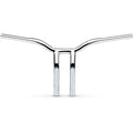 LA Choppers Chrome 12" One Piece Bent Kage Fighter Handlebar | LA-7338-12