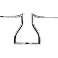 LA Choppers Chrome 14" Hammerhead Handlebar for FLT/H | LA-7316-14