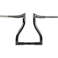 LA Choppers Black 14" Hammerhead Handlebar for FLT/H | LA-7316-14B