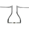 LA Choppers Chrome 16" Hammerhead Handlebar for FLT/H | LA-7316-16