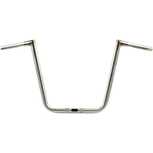 LA Choppers Stainless Steel 16" Hefty Twin Peaks Handlebar | LA-7312-66SS