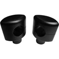 LA Choppers 1-1/2" Flat Black Hefty Smooth Riser | LA-7406-01M