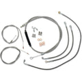 LA Choppers Standard Braided Handlebar Cable/Brake Line Kit | LA-8150KT-16