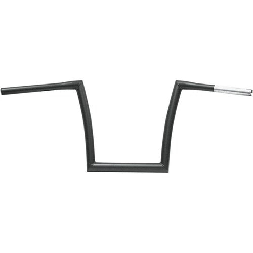 Todd's Cycle Flat Black 1-1/4" Fat Bobber Strip Handlebar w/14" Rise | 0601-3134