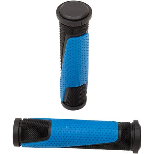 Pro Grip Light Blue/Black 807 Grips w/ Open Ends | PA080722NEAZ
