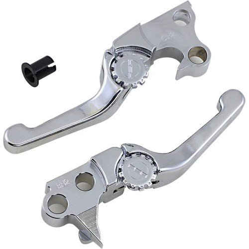 Powerstands Racing Chrome Anthem Shorty Lever Set | 12-01651-20