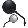Parts Unlimited Round Parts Unlimited Mirror - Black | 17042