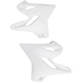 Acerbis Radiator Shrouds - YZ125/250 - White | 2402980002