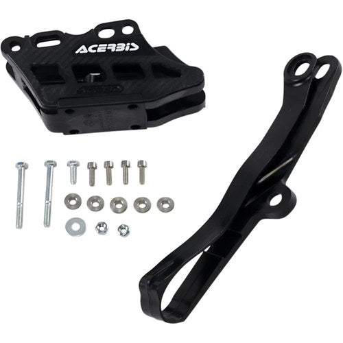 Acerbis Chain Guide 2.0 and Slider Kit - Kawasaki KX450 - Black | 2734950001