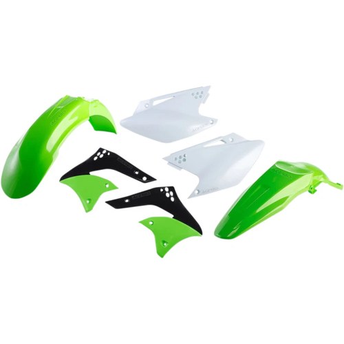 Acerbis Plastic Body Kit - OE '06 Green/White/Black - KX250F | 2041050215