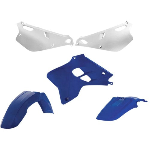 Acerbis Plastic Body Kit - '01 OE Blue/White - YZ80 | 2041240242