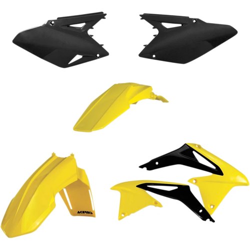Acerbis Plastic Body Kit - OE '17 Yellow/Black | 2113825569