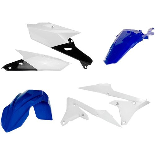 Acerbis Plastic Body Kit - '15 OE White/Blue/Black | 2449634891