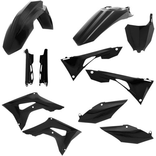 Acerbis Full Replacement Body Kit with Airbox Covers - Black | 2736250001