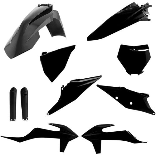 Acerbis Full Replacement Plastic Kit - Black | 2726490001