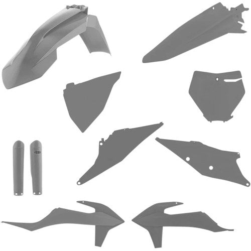 Acerbis Full Replacement Plastic Kit - Grey | 2726490011