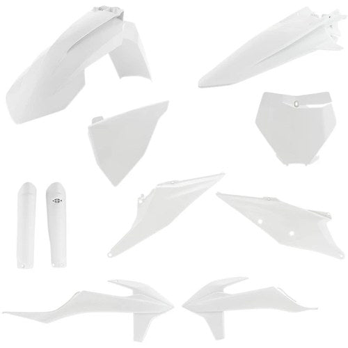 Acerbis Full Replacement Plastic Kit - White | 2726490002