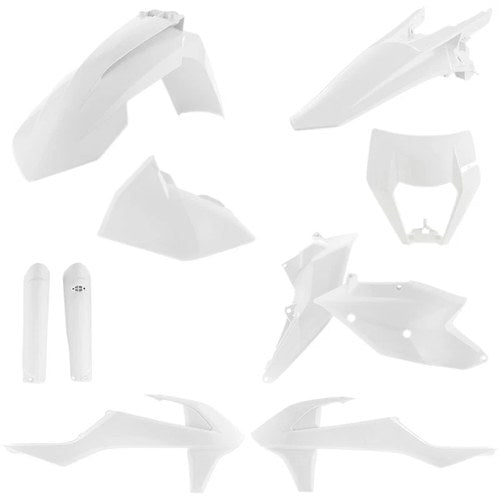 Acerbis Full Replacement Plastic Kit - White | 2733420002