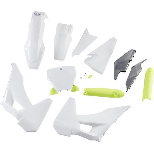 Acerbis Plastic Body Kit - OE White/Yellow '20 | 2726556812