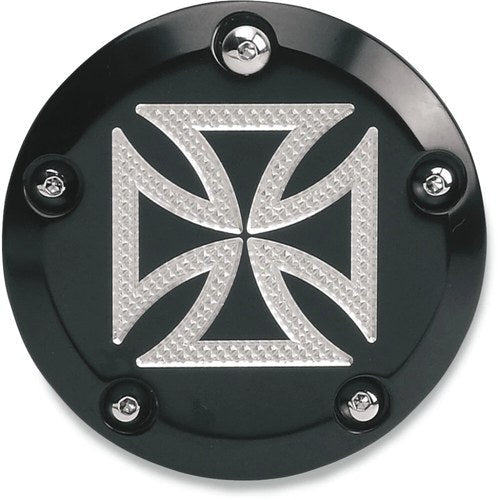 Accutronix Points Cover Maltese Black 99-17 Twin Cam | C1605-CB