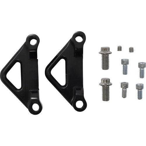 Accutronix Hot Legs/Bagger Legs Fender Spacers, Black, 1" Spacer | TFS41-EMF100B