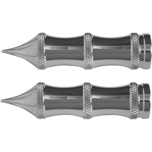 Accutronix Toe Peg - Tribal - Chrome | PT120-SLC