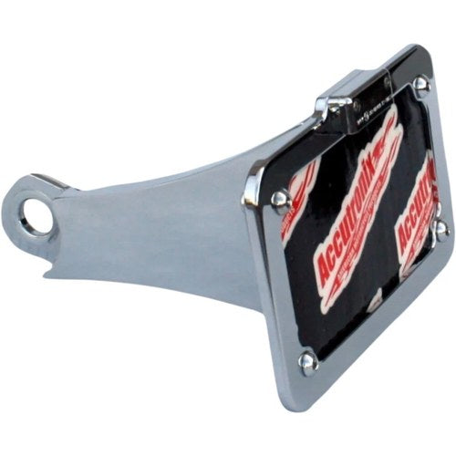Accutronix Side Mount License Plate Assembly - Chrome | LPF106HV-C