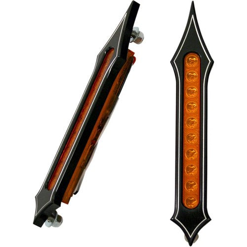 Accutronix Bag Light - Tribal Slotted - Amber Lens - Night Series | BL02-LSN