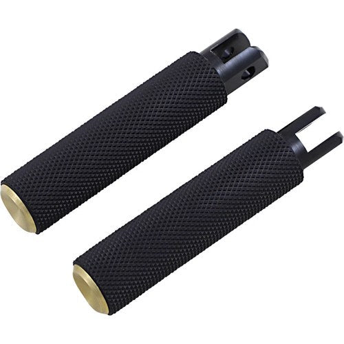 Arlen Ness Knurled Peg - Brass - Fxdr | 07-944