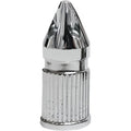 Avon Grips Valve Caps - Spike - Chrome | SVC-308-CH-SPK